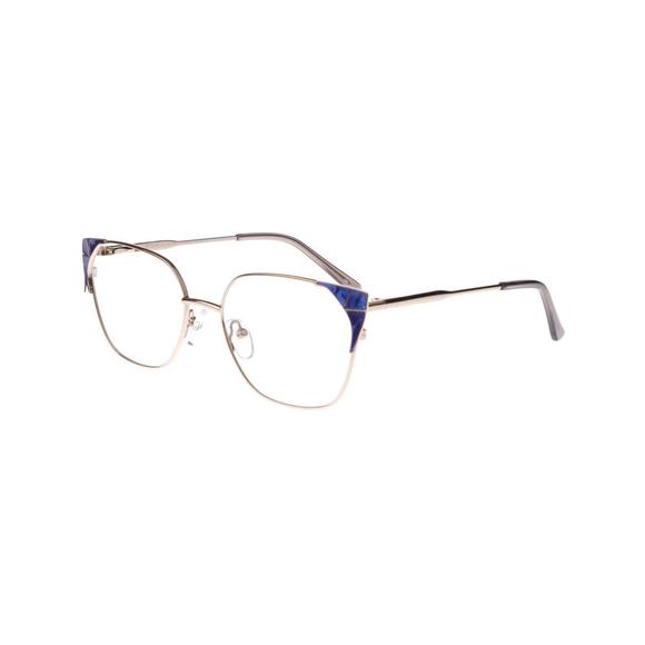 NEW Jo Noella Eyewear JN-3023 Blue Marble Eyeglasses 53/17/140 - Picture 1 of 1